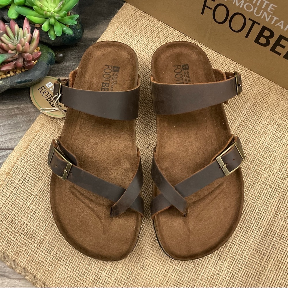 NIB White Mountain Gracie Footbed Thong Sandal - Picture 4 of 13